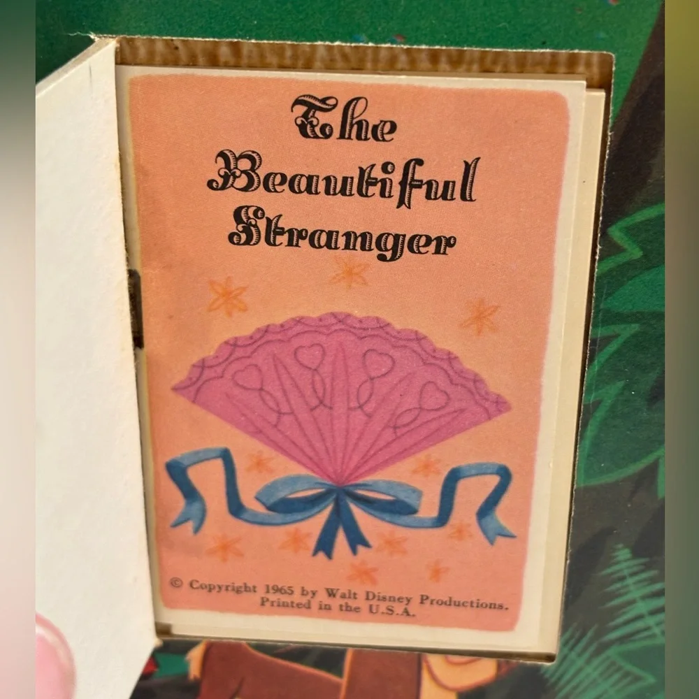 VTG 1965 Walt Disney’s Cinderella Golden Open Door‎ Storybook Miniature Books